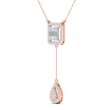 Ivana Jewels Charms & Pendant Linear Diamond Pendants