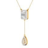 Ivana Jewels Charms & Pendant Linear Diamond Pendants