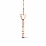 Ivana Jewels Charms & Pendant Minimalist Diamond Pendant Necklace