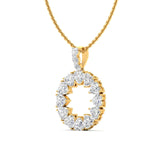Ivana Jewels Charms & Pendant Minimalist Diamond Pendant Necklace