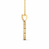 Ivana Jewels Charms & Pendant Minimalist Diamond Pendant Necklace