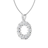 Ivana Jewels Charms & Pendant Minimalist Diamond Pendant Necklace