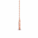 Ivana Jewels Charms & Pendant Pear & Marquise Diamonds Pendant
