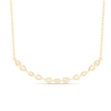 Ivana Jewels Charms & Pendant Pear & Marquise Diamonds Pendant