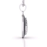 Ivana Jewels Charms & Pendant Rectangle Diamond Pendant