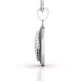 Ivana Jewels Charms & Pendant Rectangle Diamond Pendant