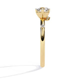 Buy Classic Round Solitaire Diamond Engagement Ring from Ivana Jewels Best lab grown diamond jewellery brand