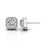 Ivana Jewels Earrings 2.05 Carat Solitaire Timeless Allure Diamond-Stud-Earrings