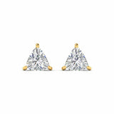 Ivana Jewels Earrings 80 Pointers Each Trillion Cut Diamonds Studs Earrings