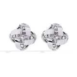 Ivana Jewels Earrings Braided Stud Earrings