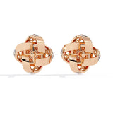 Ivana Jewels Earrings Braided Stud Earrings