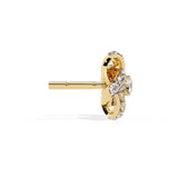 Ivana Jewels Earrings Braided Stud Earrings