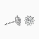 Ivana Jewels Earrings Cluster Setting Stud Flower Earring