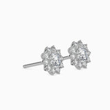 Ivana Jewels Earrings Cluster Setting Stud Flower Earring