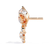Ivana Jewels Earrings Dainty Bow and Crystal Earrings