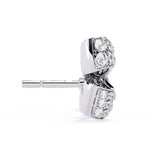Ivana Jewels Earrings Delicate Diamond Bow Earrings