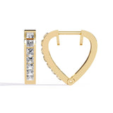 Ivana Jewels Earrings Diamond Accent Hoop Earrings