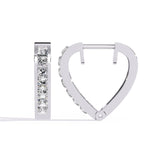 Ivana Jewels Earrings Diamond Accent Hoop Earrings