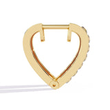 Ivana Jewels Earrings Diamond Accent Hoop Earrings