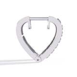 Ivana Jewels Earrings Diamond Accent Hoop Earrings