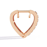 Ivana Jewels Earrings Diamond Accent Hoop Earrings