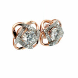 Ivana Jewels Earrings Diamond Knot Earrings