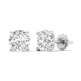 Ivana Jewels Earrings Diamond Stud Earrings in Gold
