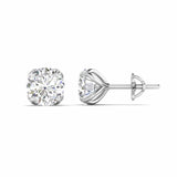 Ivana Jewels Earrings Diamond Stud Earrings in Rose Gold