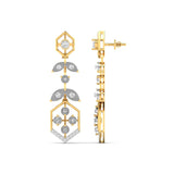 Ivana Jewels Earrings Elegant Diamond Drop Earrings
