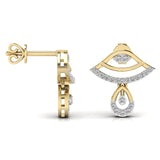 Ivana Jewels Earrings Eye Style Round Cut Women's Earring