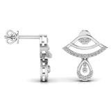 Ivana Jewels Earrings Eye Style Round Cut Women's Earring