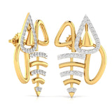 Ivana Jewels Earrings Interlocking Hoop Earrings