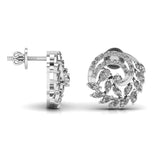 Ivana Jewels Earrings Marquise & Pear Fancy Diamonds Studs Earring