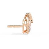 Ivana Jewels Earrings Modern Diamond Stud Earrings