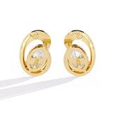 Ivana Jewels Earrings Modern Diamond Stud Earrings