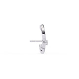 Ivana Jewels Earrings Modern Hoop Diamond Earrings