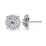Ivana Jewels Earrings Multi-Halo Diamond Earrings