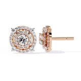 Ivana Jewels Earrings Multi-Halo Diamond Earrings