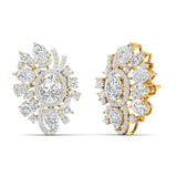 Ivana Jewels Earrings Oval & Marquise Diamond Earrings Sets.