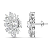 Ivana Jewels Earrings Oval & Marquise Diamond Earrings Sets.
