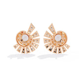 Ivana Jewels Earrings Round Diamond Cluster Earrings