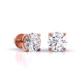 Ivana Jewels Earrings Solitaire Studs