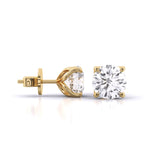 Ivana Jewels Earrings Solitaire Studs