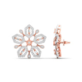 Ivana Jewels Earrings Stud Diamond Earrings