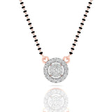 Ivana Jewels Mangal Sutra Circle Diamond Mangalsutra Pendant