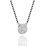 Ivana Jewels Mangal Sutra Circle Diamond Mangalsutra Pendant