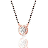 Ivana Jewels Mangal Sutra Circle Diamond Mangalsutra Pendant