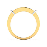 Buy Three-Stone Diamond Ring for Men from Ivana Jewels Best lab grown diamond jewellery brand