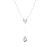 Buy Moonstone Teardrop Diamond Pendant Online from Ivana Jewels Best lab grown diamond jewellery brand