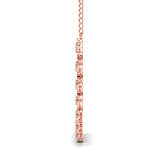 Ivana Jewels Necklace Garden Of Flowers Diamond Necklace